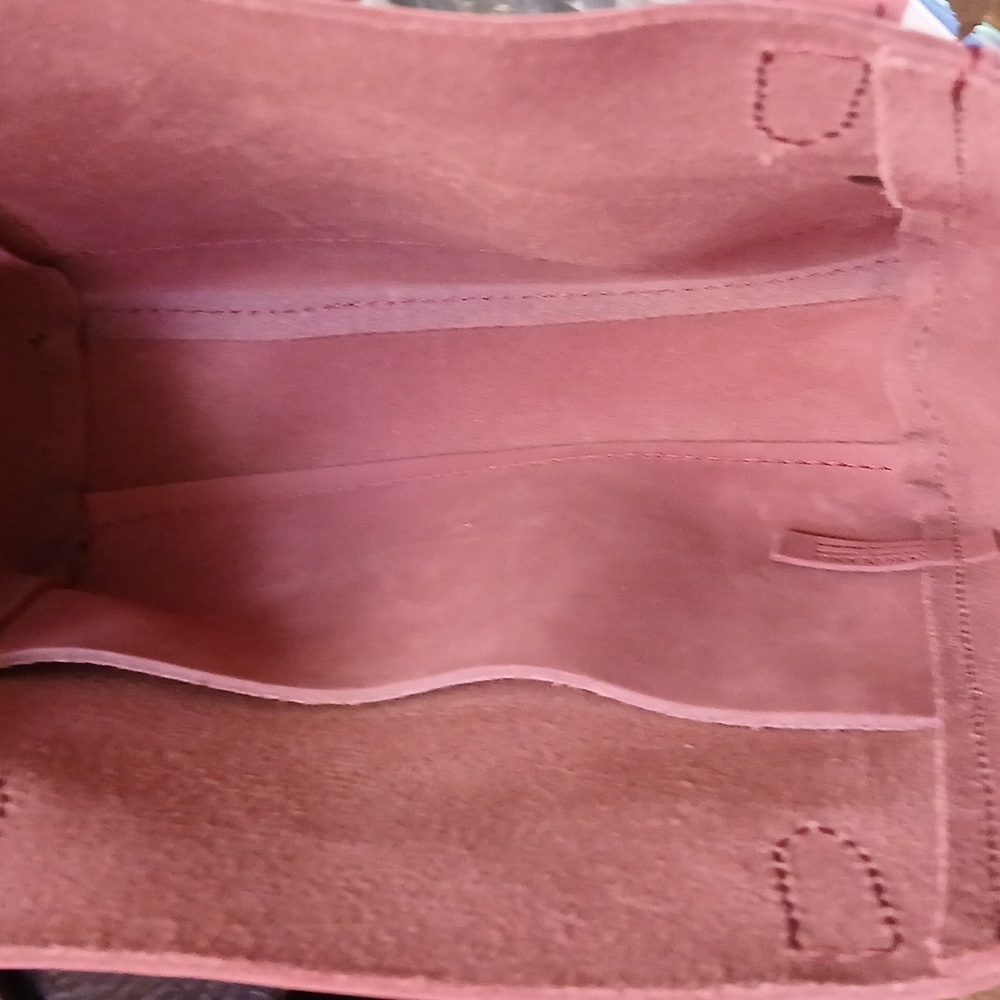 Portland Leather Juliette Bag In Foxglove Color Like New! Lovely! - Picture 9 of 11
